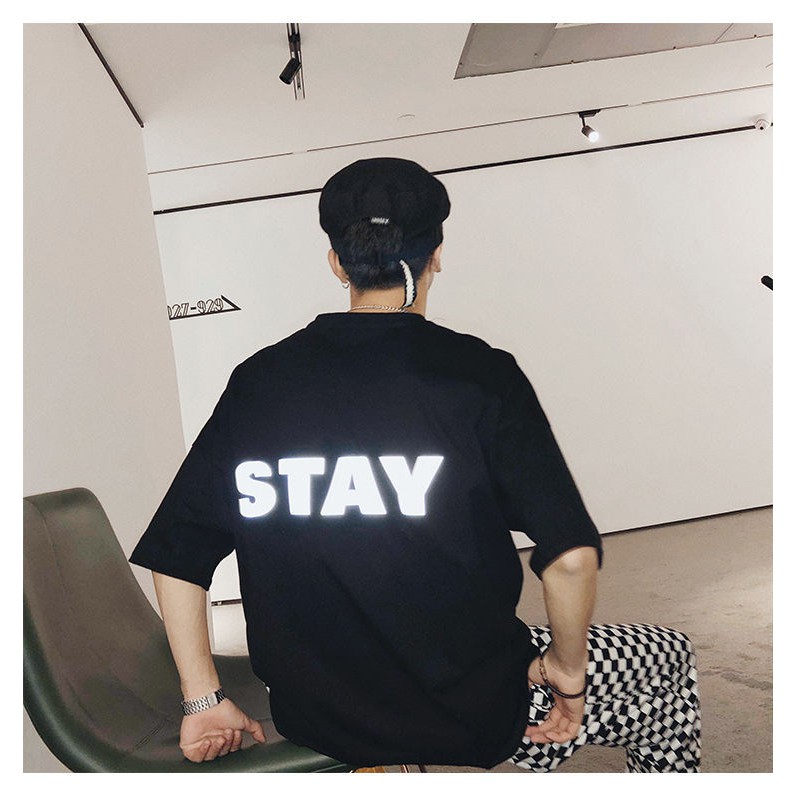 Áo thun Stee STAY 1987 Phản quang Unisex