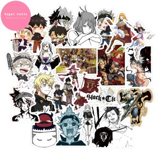 Stickers anime Black Clover Asta 50 miếng không thấm nước