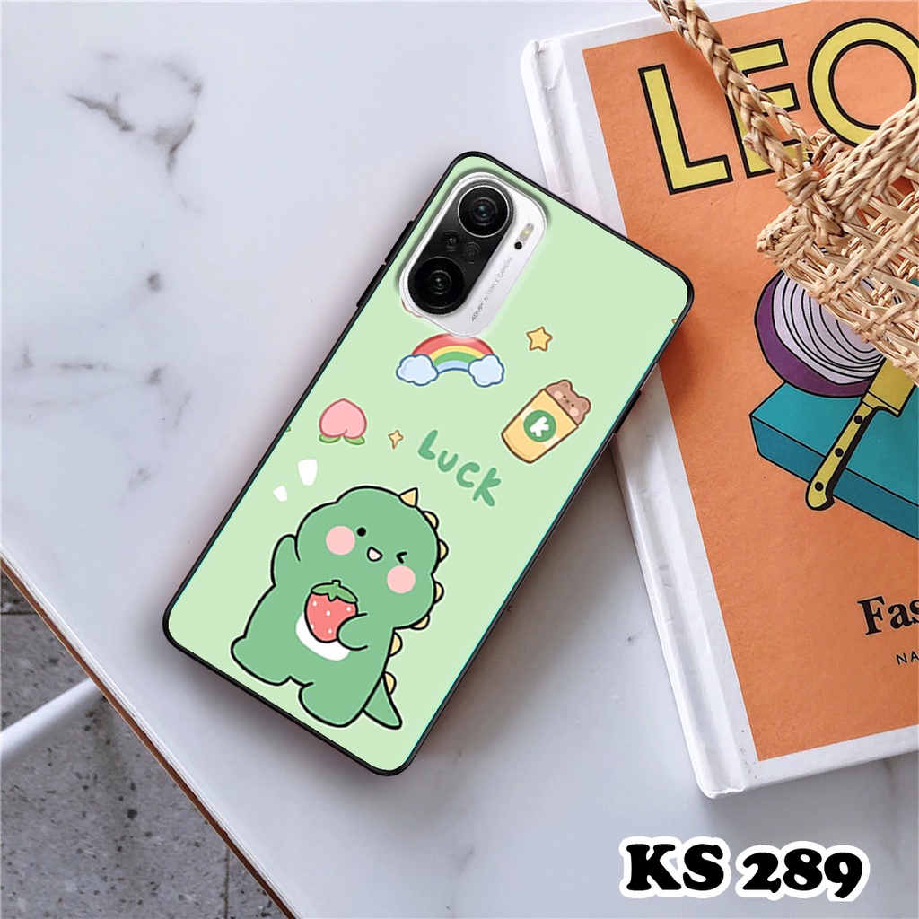Ốp lưng Xiaomi Redmi K40 - Redmi K40 Gaming - Mi 11X - Ốp in hình khủng long,dinosaur dễ thương