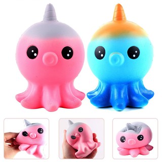 Đồ chơi nắn bóp hình con bạch tuộc đáng yêu kích cỡ 13cm