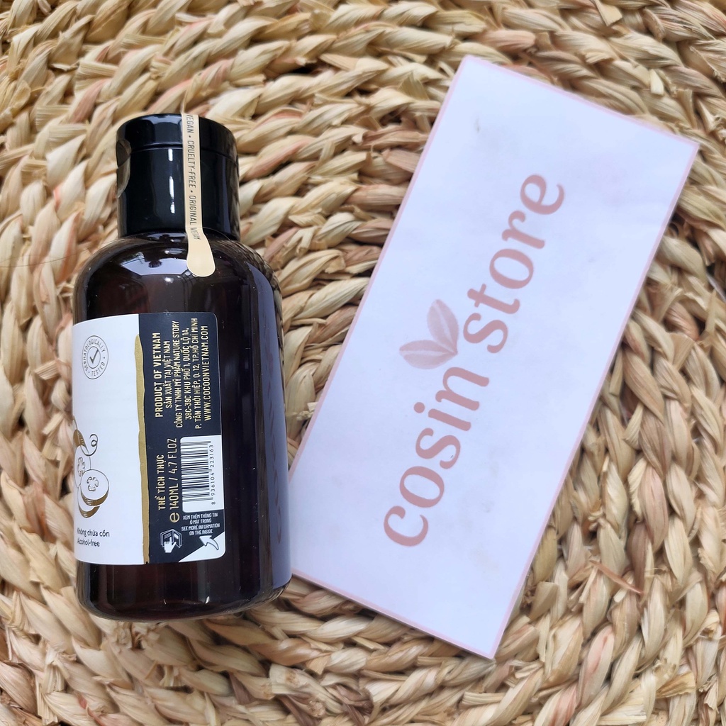 Toner Cocoon Nước Bí Đao cân bằng da 140ml  cấp ẩm cho làn da Cosin Store