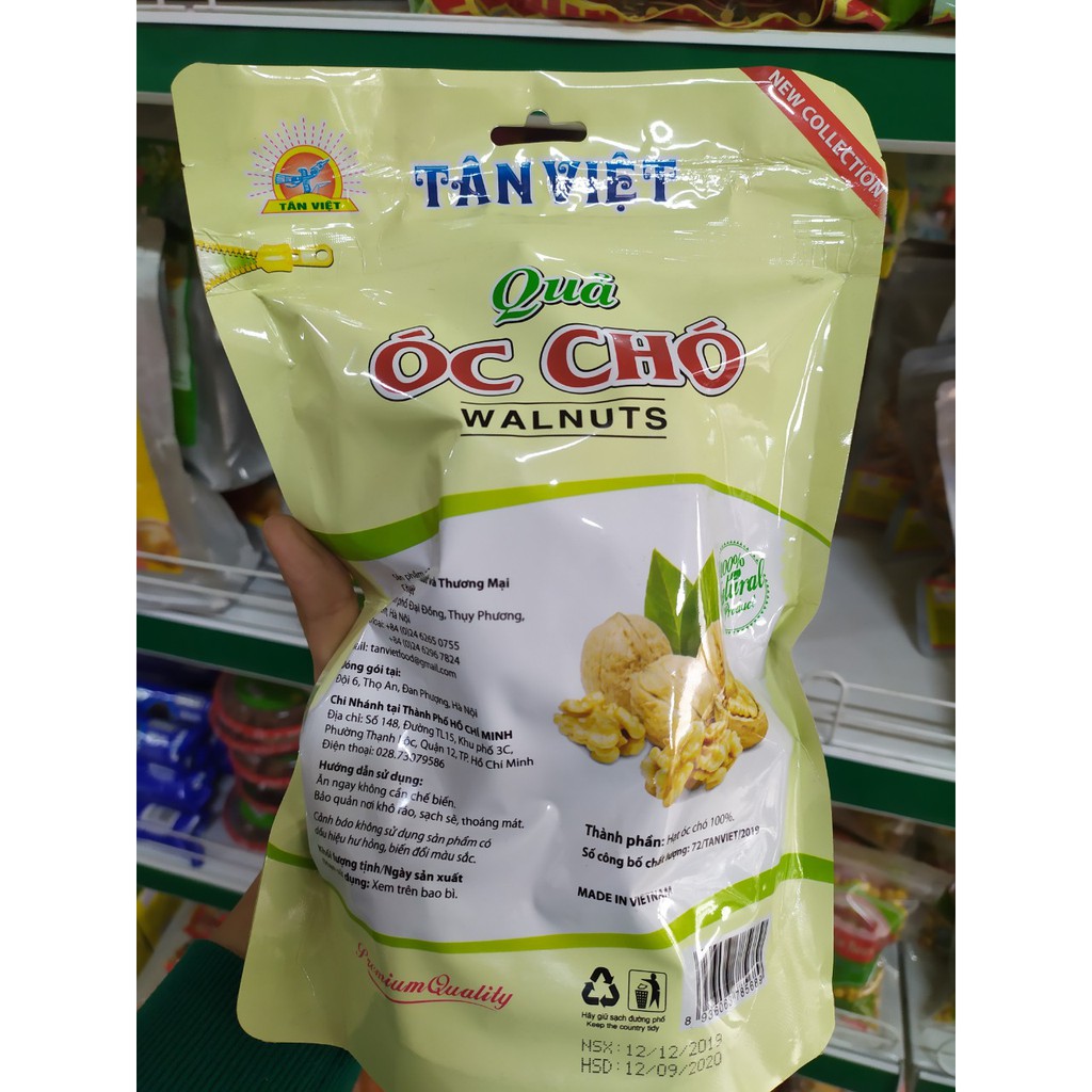 Hạt óc chó Tân Việt siêu ngon gói 300g