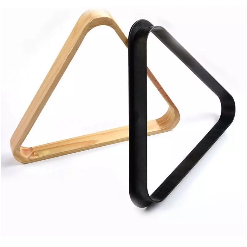 Omin min hộp tam giác con lắc bàn bi da phụ kiện tất cả bằng gỗ rắn mới bền hình tam giác chuyên nghiệp giá đỡ sản xuất tại Trung Quốc 2019