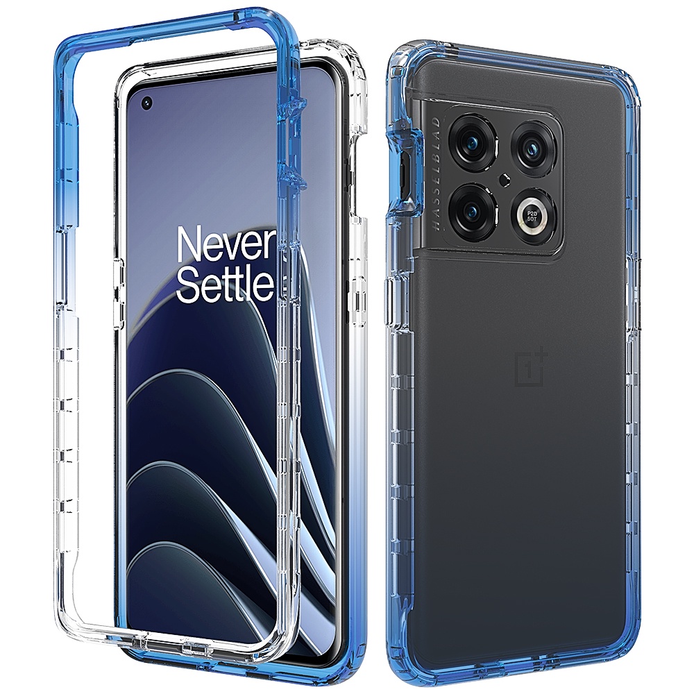 Ốp Điện Thoại Màu Gradient 2 Trong 1 Cho OnePlus 10T 10 Pro OnePlus Nord N20 5G Nord N200 5G Nord N10 5G Nord N100 OnePlus 9 9 Pro