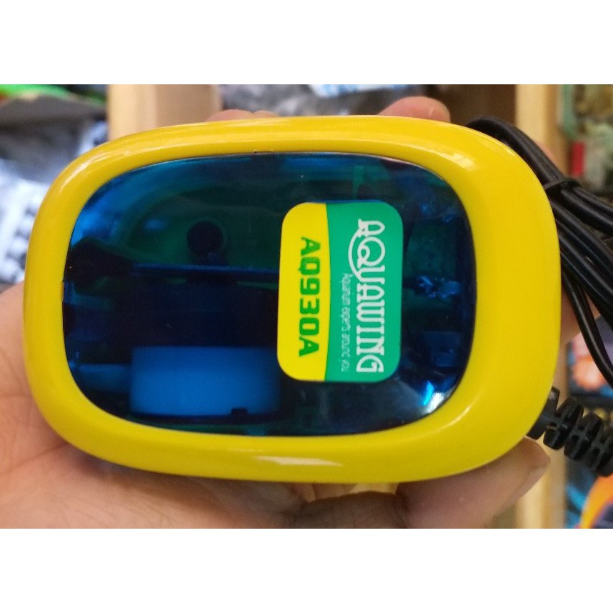 Máy Oxy 1 Vòi AQ-930A 3.5W (Siêu Đẹp Chạy Êm) - Máy Sục Sủi Oxy Cho Hồ Cá