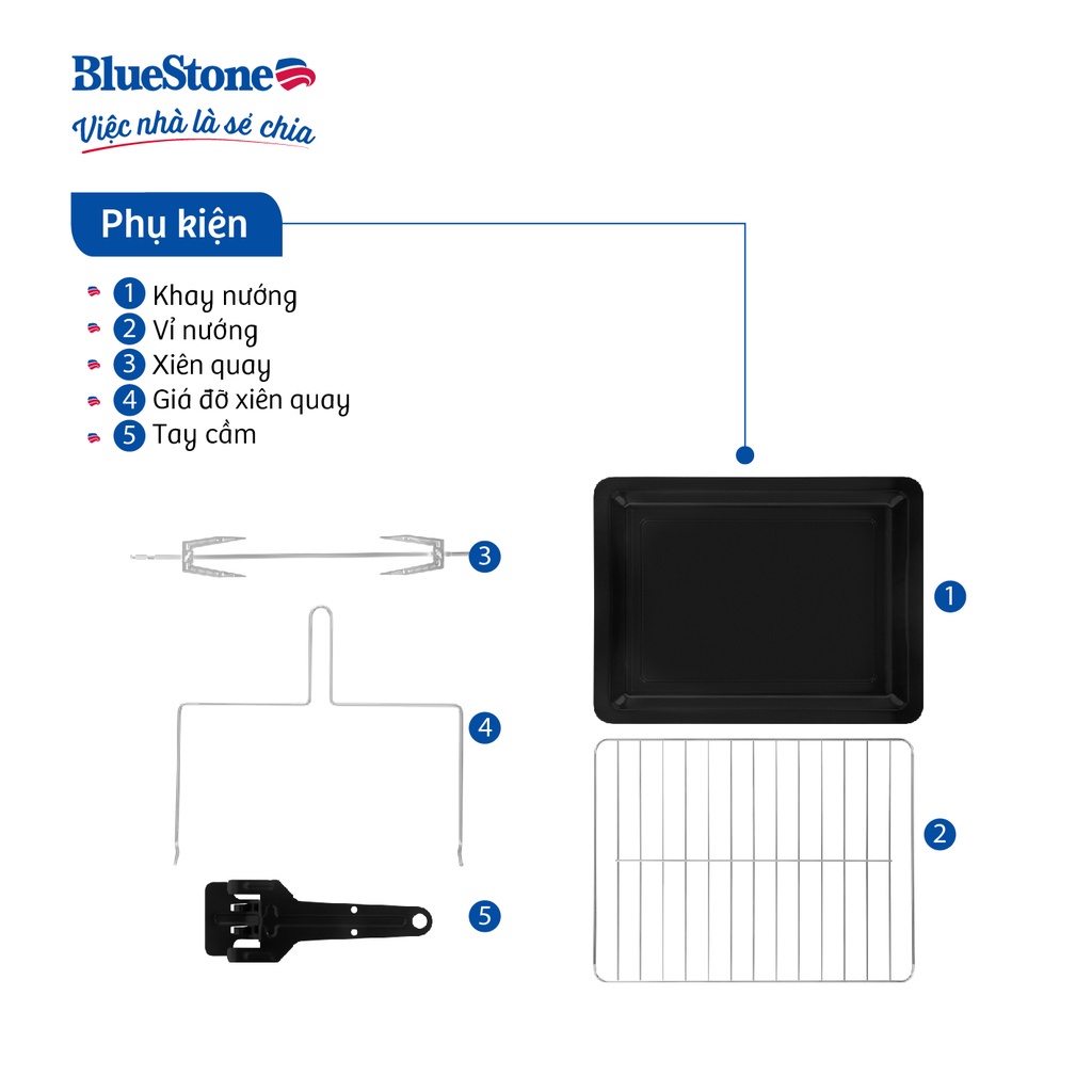 LÒ NƯỚNG BLUESTONE EOB-7588