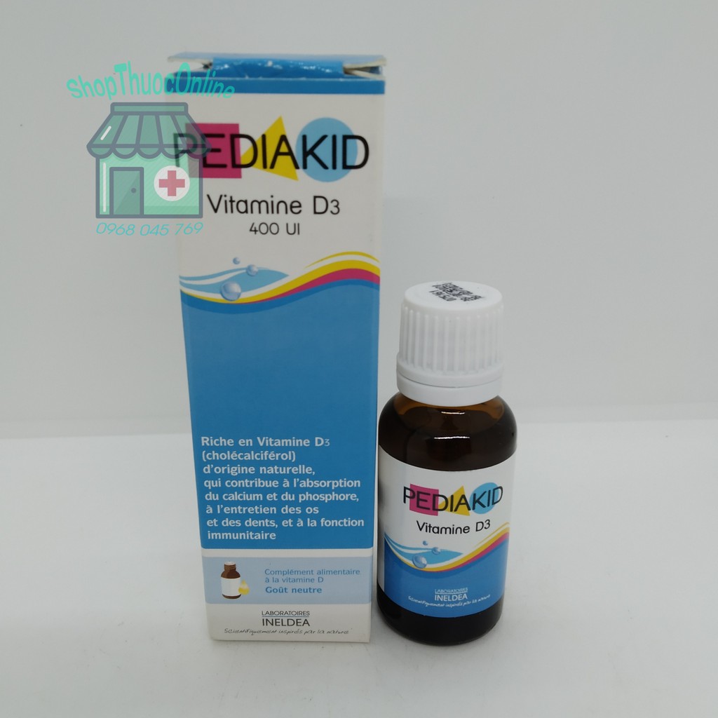 Pediakid Vitamin d3 bổ sung Vitamin D3