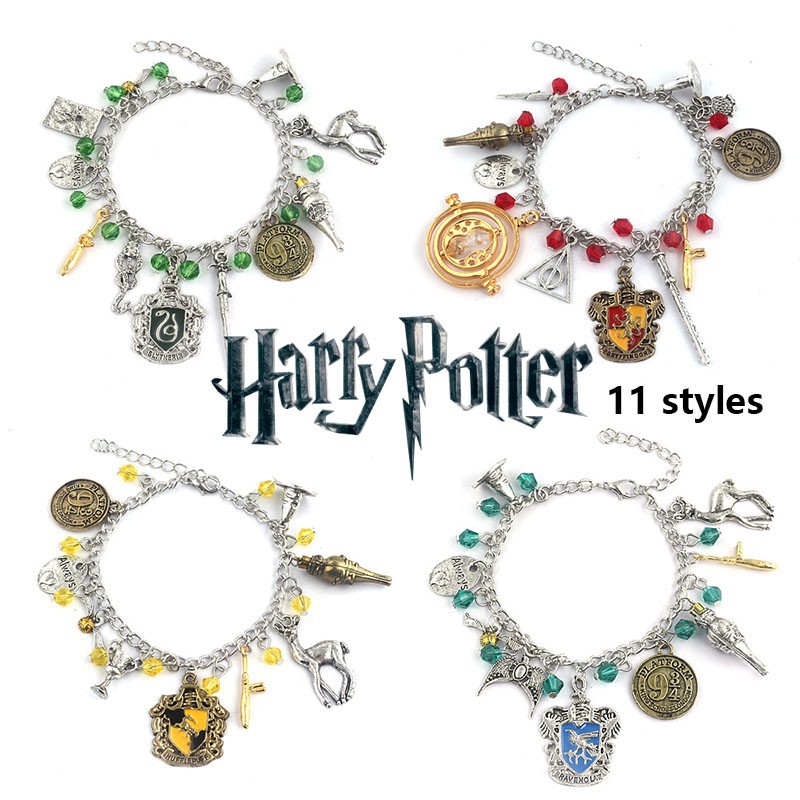 Vòng đeo tay kim loại kết hợp phong cách Harry Potter với 13 kiểu tùy chọn