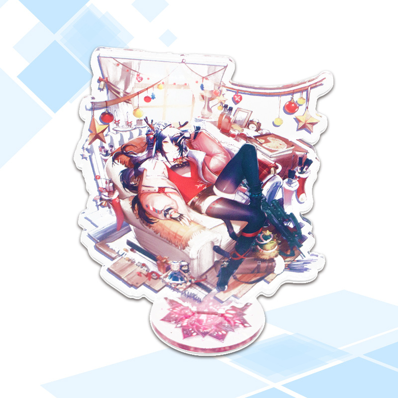Arknights Amiya SilverAsh EXUSIAI Ceylon Acrylic Dali hoạt hình thương hiệu xung quanh