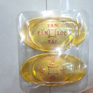 Cặp thỏi vàng để bàn thờ thần tài ông địa