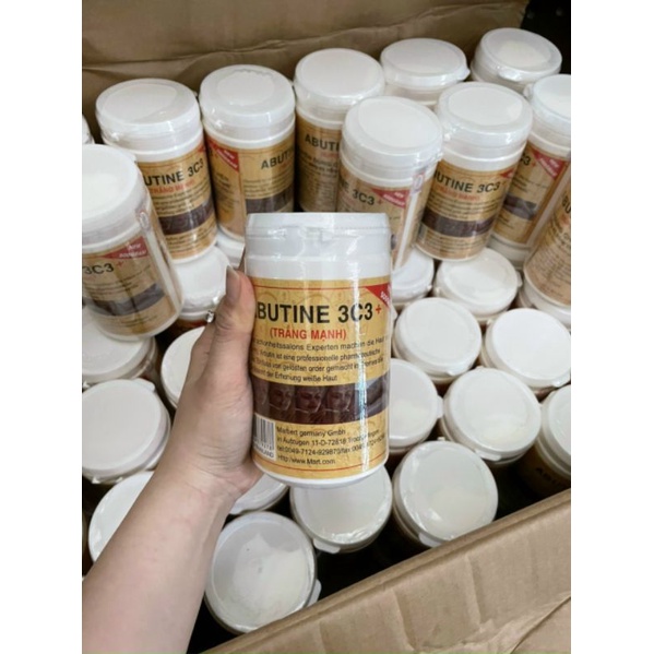 Kem kích trắng Abutine mẫu cũ chuẩn xịn hủ 500g