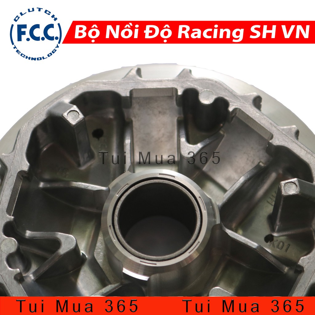 Bộ Nồi Trước Độ FCC Racing Honda SH VN 125,150cc