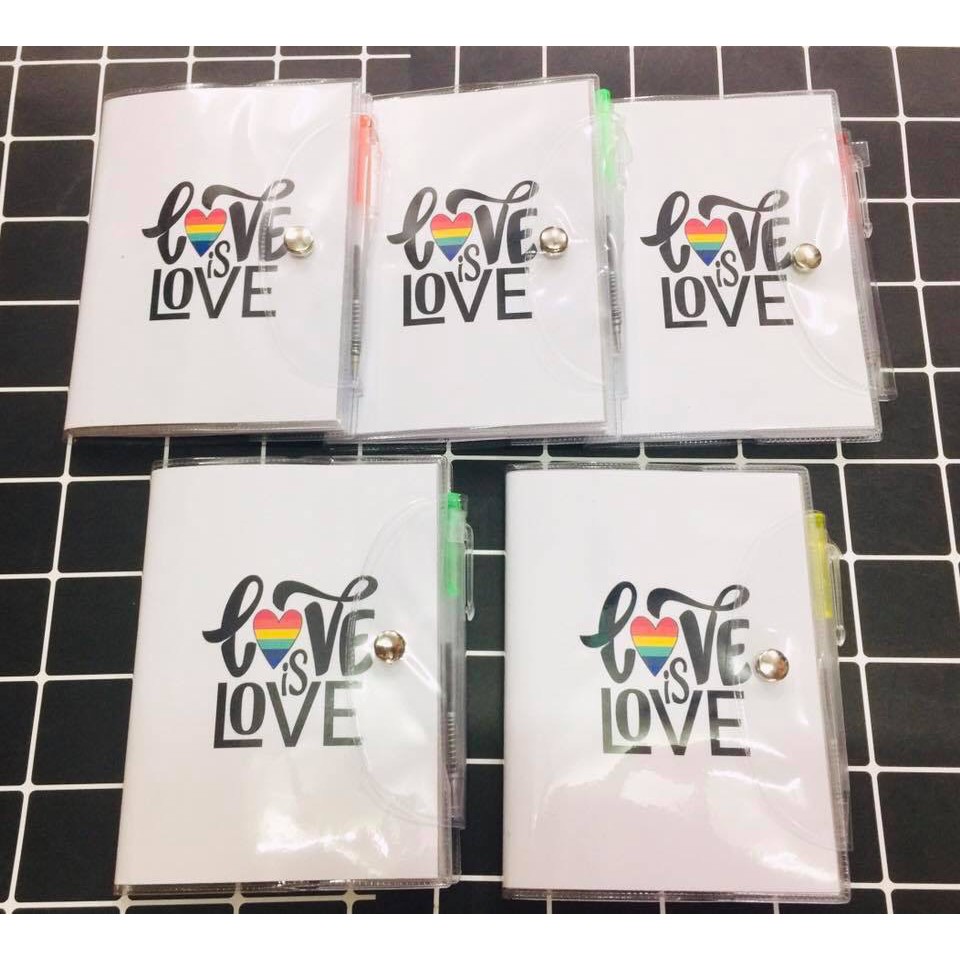 Sổ tay in hình theo yêu cầu / sổ tay kèm bút