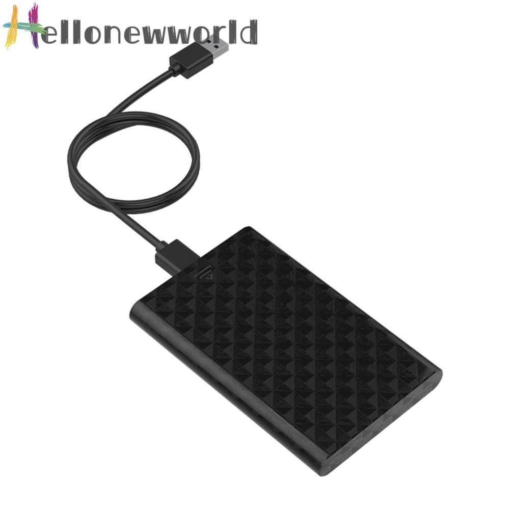 Hellonewworld Lenovo USB3.0 SSD Adapter Box 2.5 inch SSD Solid State Hard Drive Enclosure