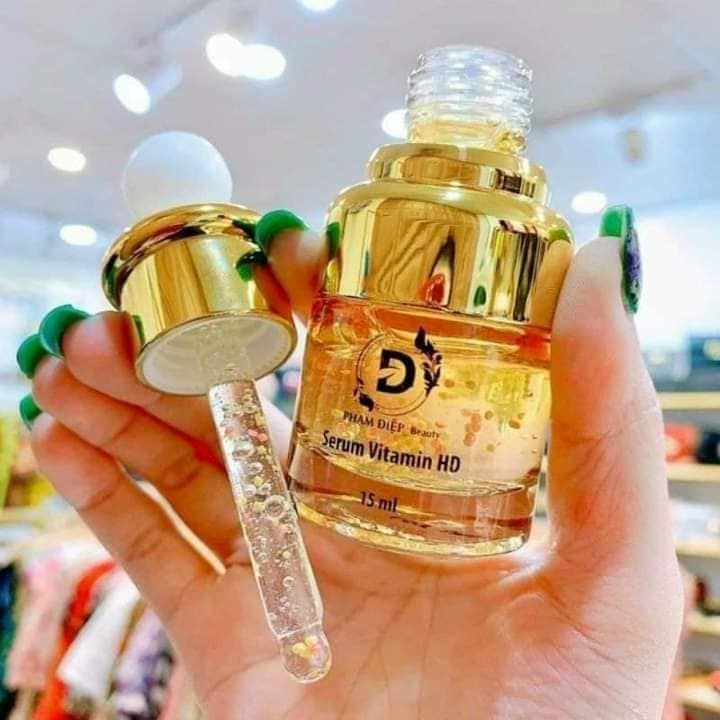 Serum Hd, Serum vitamin dưỡng da Phạm Điệp căng bóng da,mờ nám tàng nhang ngăn ngừa mụn