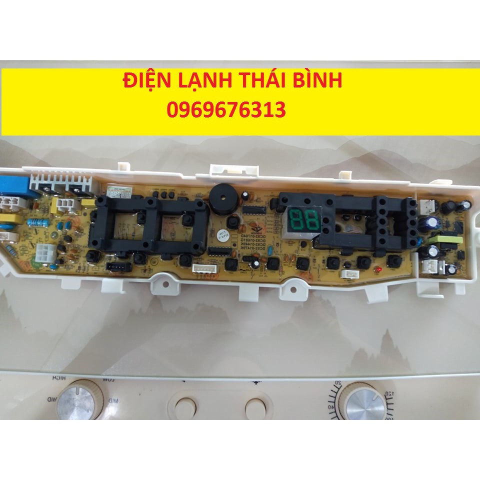 Bo mạch máy giặt SAMSUNG DC92 bo trắng đèn lệch