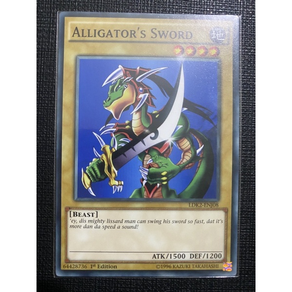 Thẻ bài Alligator's Sword LDK2