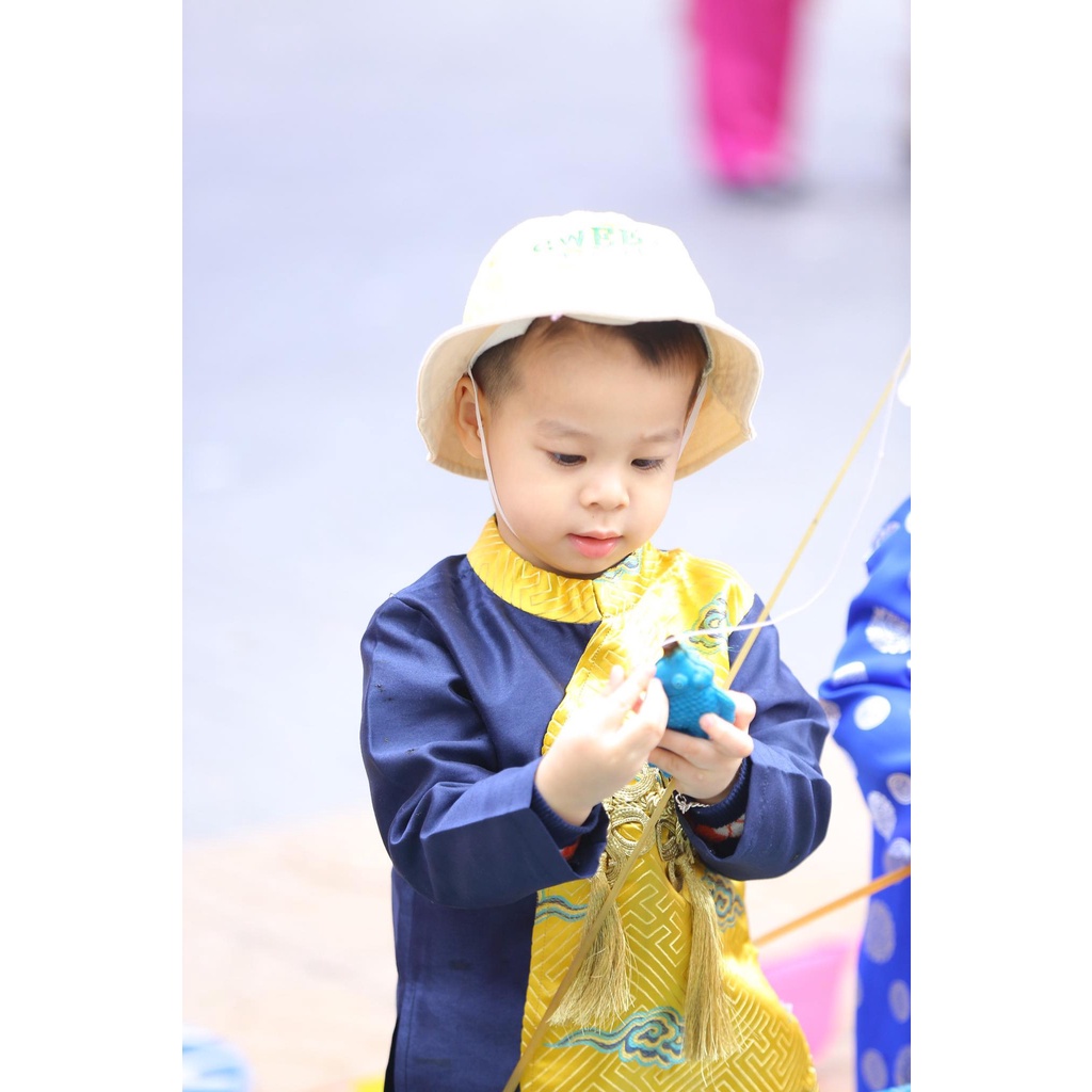 Áo dài mây vàng|Áo dài tết 2020|Gấm và nhung cao cấp|Hàng thiết kế cao cấp