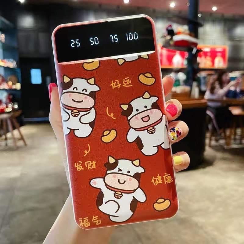 HÀNG ORDER 2 TUẦN ✨ Sạc dự phòng 10000mAh - 20000mAh cute phiên bản tiế kiệm thời gian
