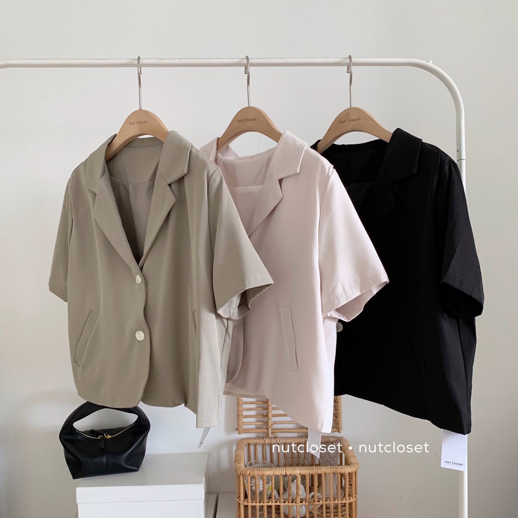 Áo blazer cộc tay _ A0205 | BigBuy360 - bigbuy360.vn