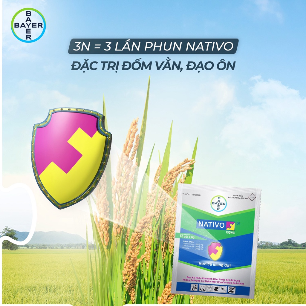 Thuốc Trừ Nấm Bệnh Cây Trồng Nativo 750WG