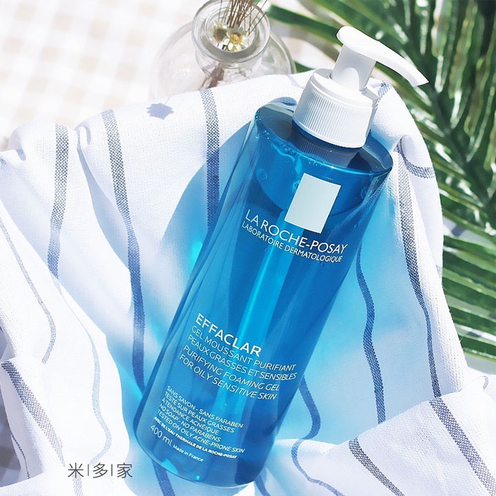 Sữa Rửa Mặt La Roche Posay, Cho Da Dầu Mụn Nhạy Cảm Dưỡng Sáng Da Làm Mềm Da Sạch Sâu Se Khít Lỗ Chân Lông