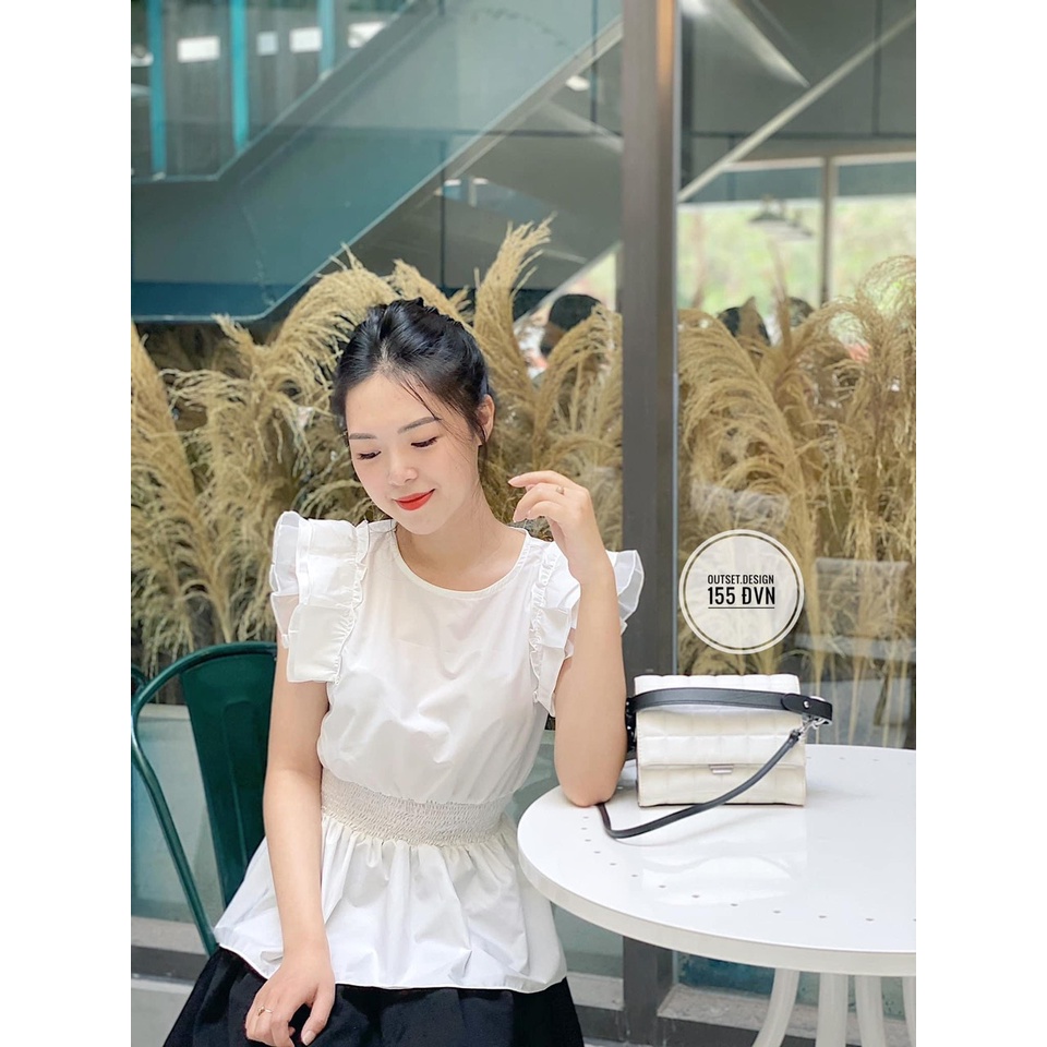 ✨BÁN SỈ✨Áo sơ mi cánh tiên 3 màu chất thô lụa ít nhăn