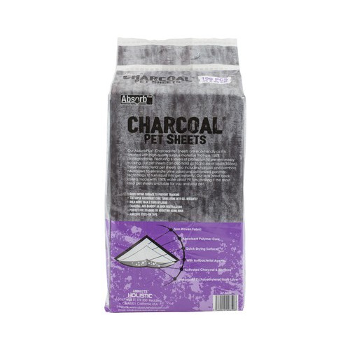 Tấm tã lót vệ sinh than hoạt tính cho chó mèo Charcoal Absorb 35x45cm gói 100 cái