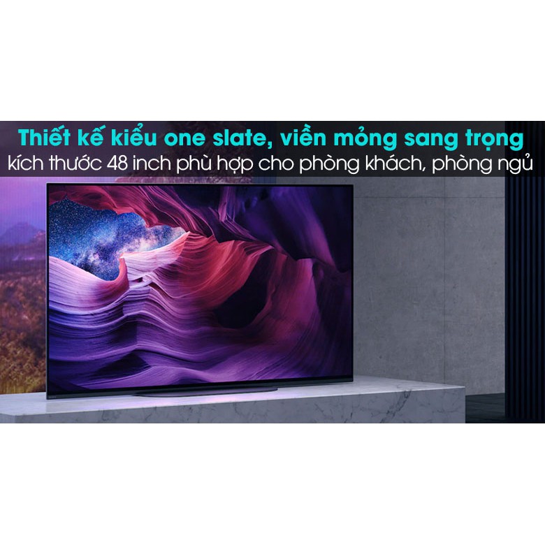 Android Tivi OLED Sony 4K 48 inch KD-48A9S (Miễn phí giao tại HCM-ngoài tỉnh liên hệ shop)