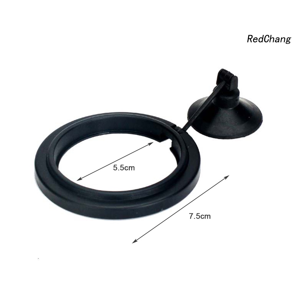 Fish Tank Floating Food Feeder Buoyancy Ring Suction Cup Pool Feeding Tool