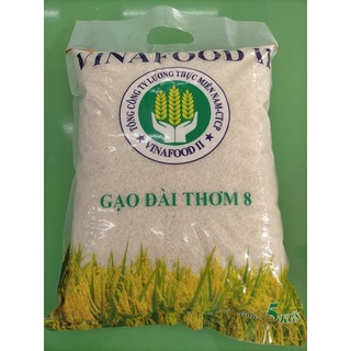 Gạo Đài Thơm 8 Vinafood II 5kg