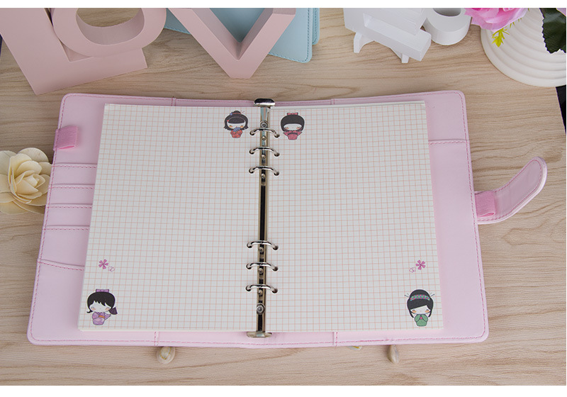 Binder Sổ da A6 Buka đựng sheetmeet lưu trữ card ảnh, idol, thẻ bài Kpop