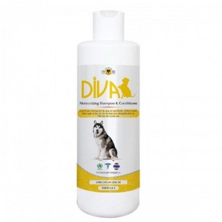 Sữa tắm cho chó DIVA màu vàng