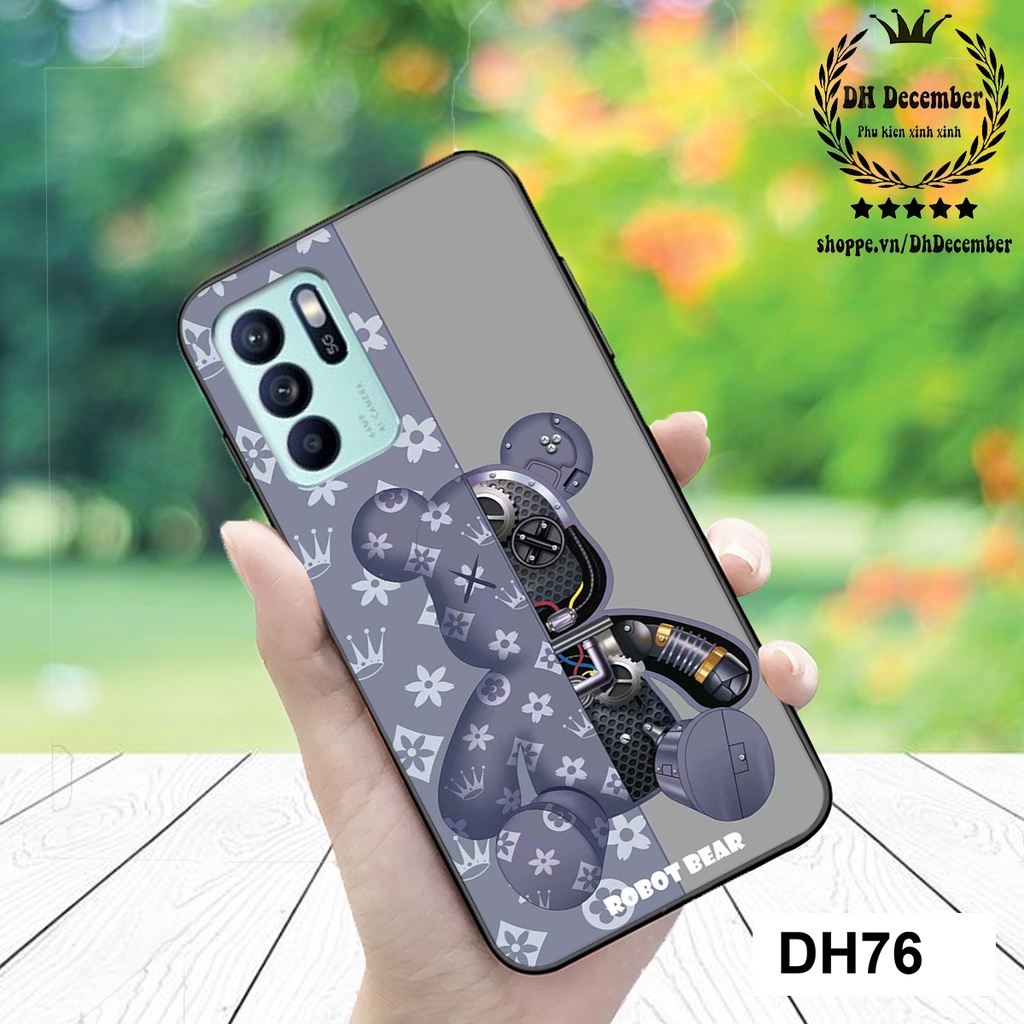 Ốp lưng  RENO 2-2F-2Z/ RENO 3/RENO 4/4 PRO/RENO 5/RENO 6/ 6Z 5G in hình 3D GẤU BEER RICK-GẤU ROBOT BEER-ĐẸP