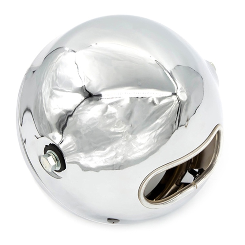 Đèn Pha LED Hình Tròn Màu Đen 5.75 inch 3 / 4 &quot;Cho Xe Mô Tô