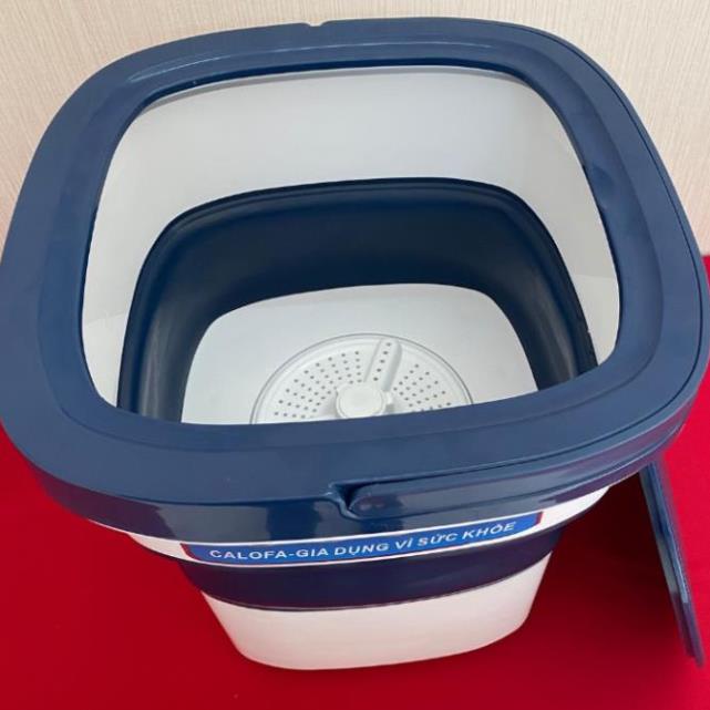 Máy giặt mini Calofa CA500 , máy giặt gấp gọn di động tiện lợ giặt 3kg quần áoi tặng kèm lồng vắt bảo hành 12 tháng