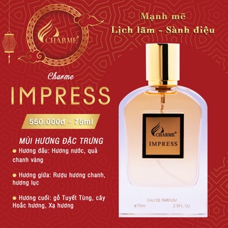 Nước hoa Charme Impress 75ml