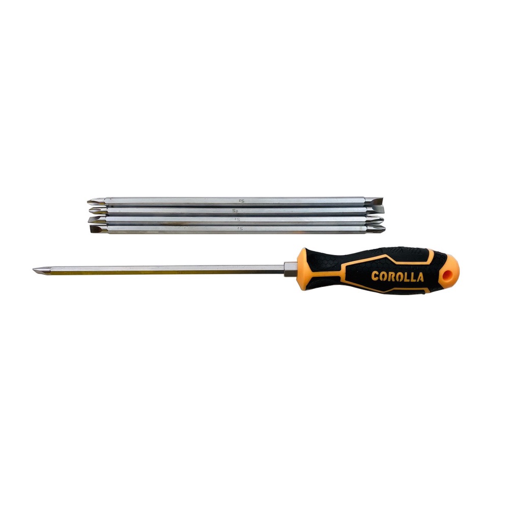 Tô vít 2 chiều đổi đầu, tuốc nơ vít Đủ size 100mm 150mm 200mm hiệu Corolla