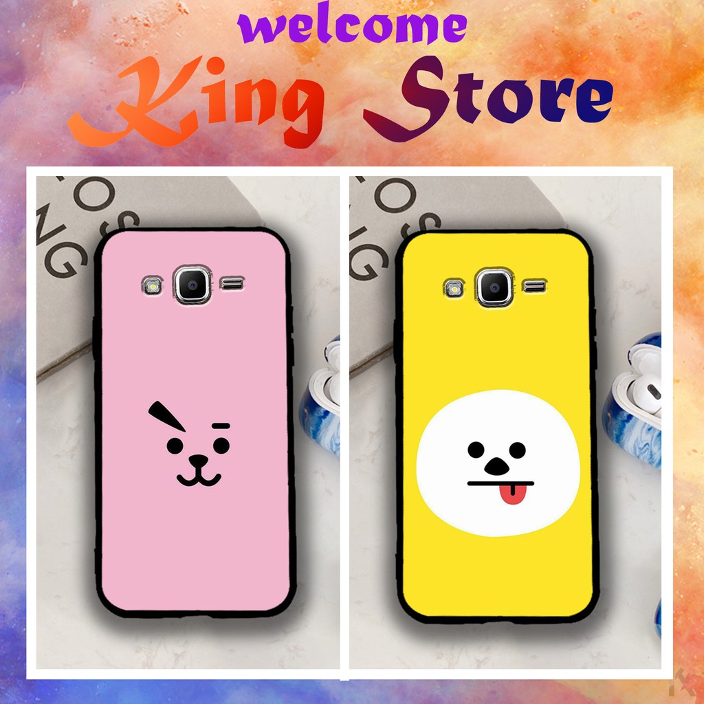 Ốp lưng Samsung J1-2016/J2-2016/J2 Core/J2 Pro/J2 Prime in hình BT21-BTS siêu đẹp, độc, lạ_KINGSTORE.HN_Ốp SS J1/J2