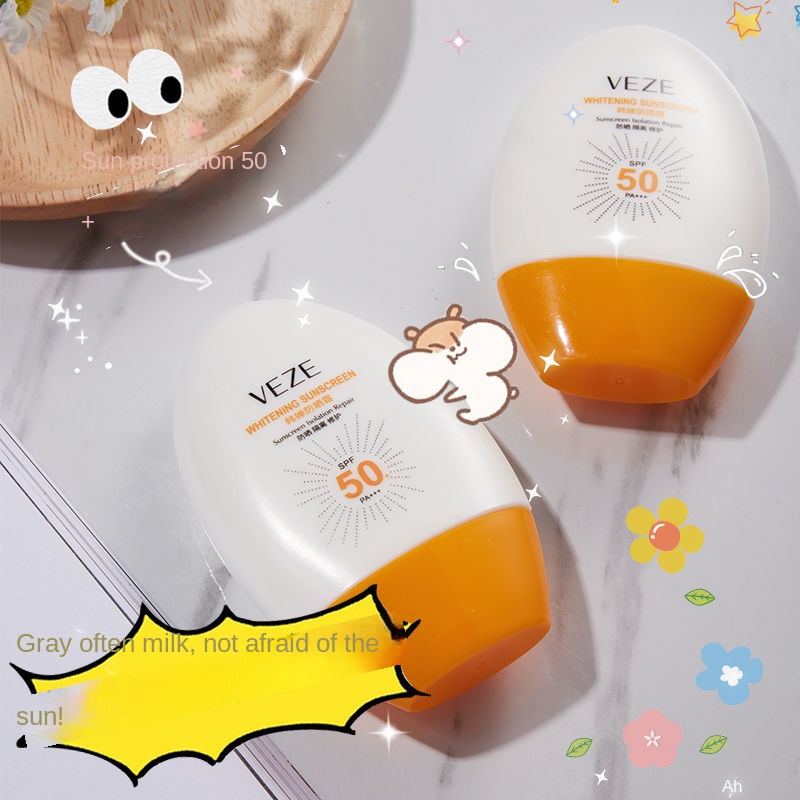 Kem Chống Nắng Hai Trong Một Chống Tia UV Chống Nước Chống Mồ Hôi Hiệu Quả Gấp 50 Lần