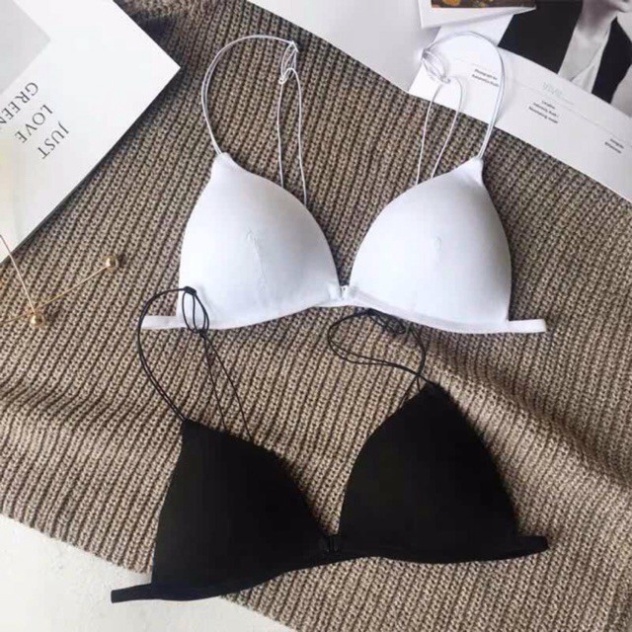 Áo Bra Dây Mảnh ⭐FREESHIP⭐ Áo Ngực Nữ Mút Mỏng Cài Trước 2099 S1BRA14