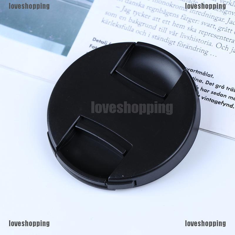 ❀GIÁ RẺ❀49/52/58/62/67/72/77/82mm Snap-on front lens cap