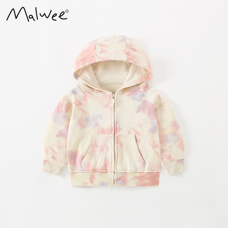 ❤️❤️Áo khoác nỉ mỏng Malwee cho bé gái  1-8 tuổi