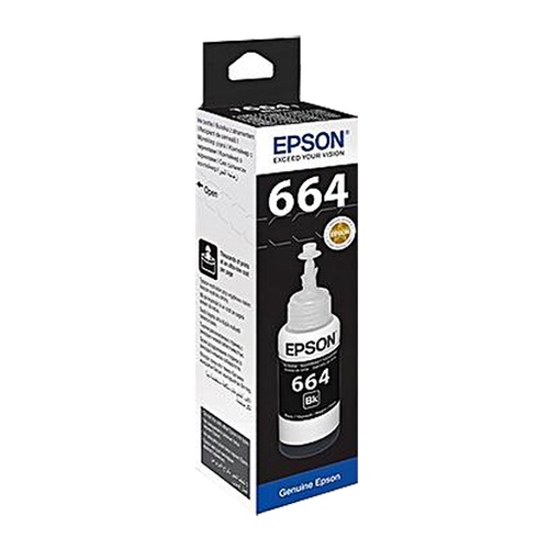 MỰC IN EPSON T6641 ĐEN (C13T664100) - HÀNG CHÍNH HÃNG