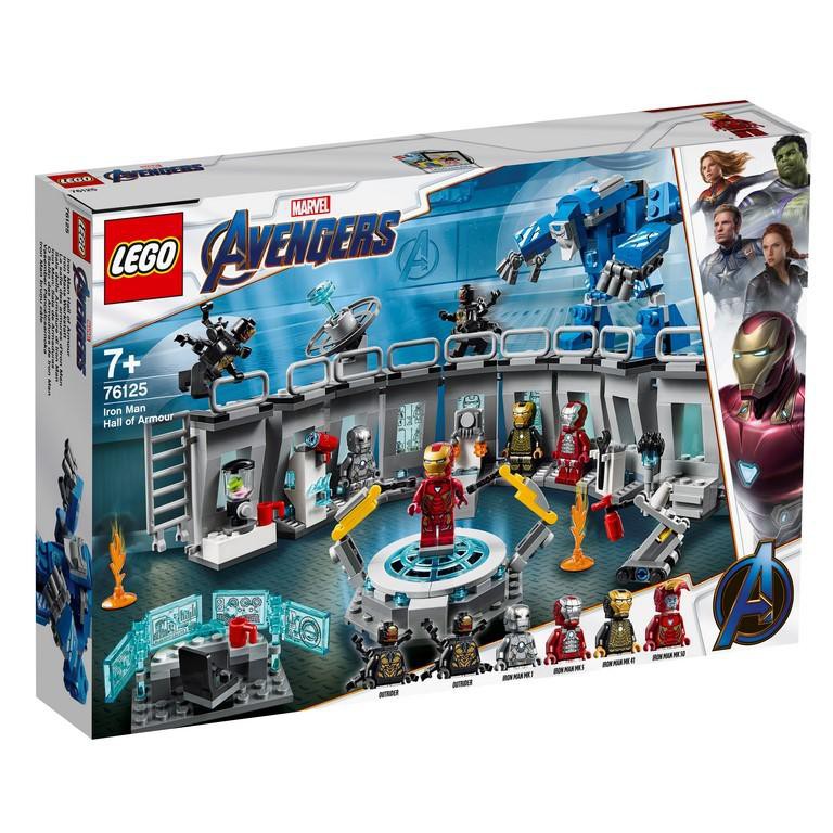 [HÀNG CÓ SẴN] Lego 76125 Avengers Endgame Iron Man Hall Of Armor - Phòng Chứa Áo Giáp Người Sắt chính hãng