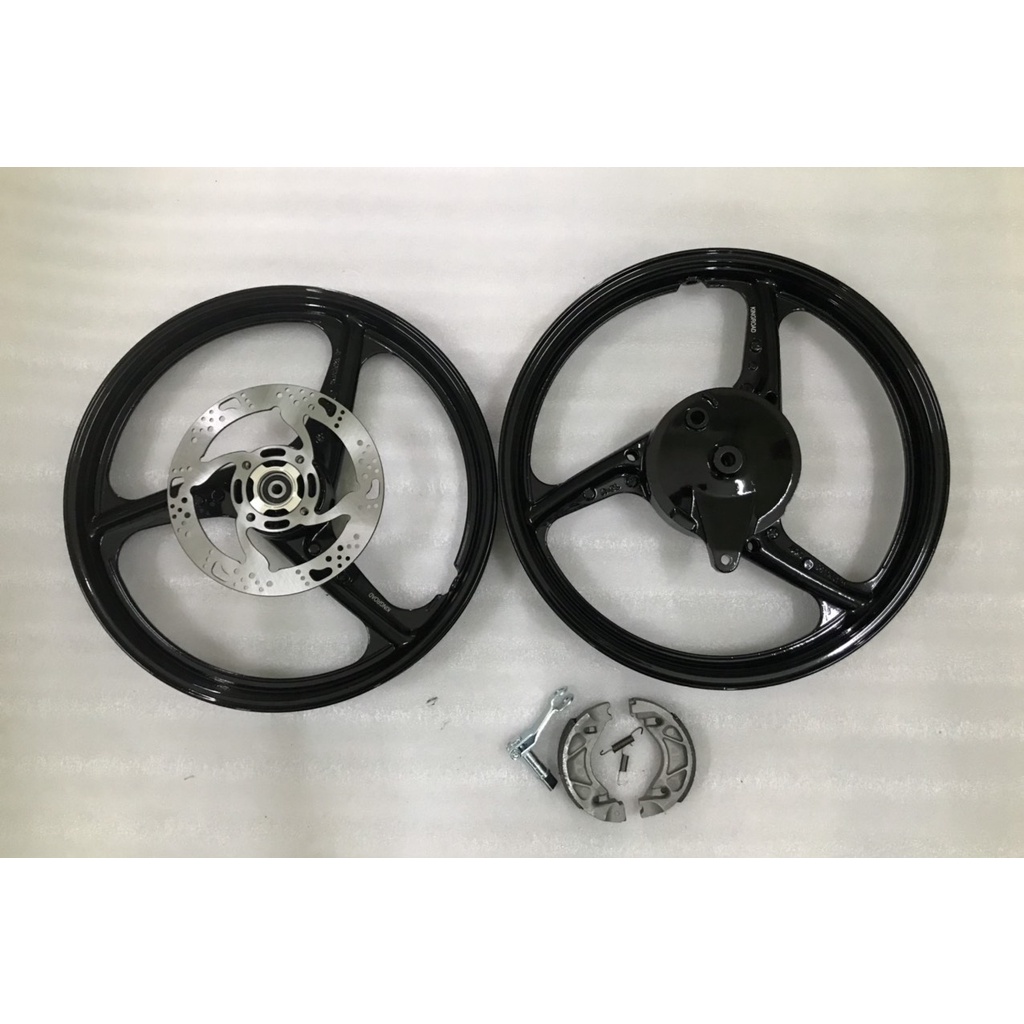 Mâm vành đúc 3 cây xmode đĩa Yamaha Sirius Jupiter Exciter 2006 2010 ráp zin không chế cháo