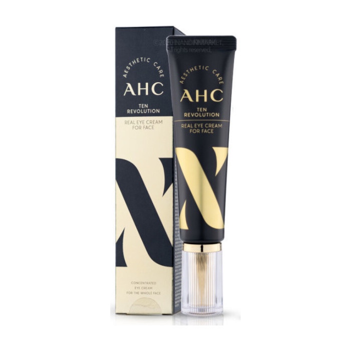 Kem mắt AHC thế hệ thứ 10 Aesthetic Care Ten Revolution Real Eye Cream For Face 30ml [Aimee1992]