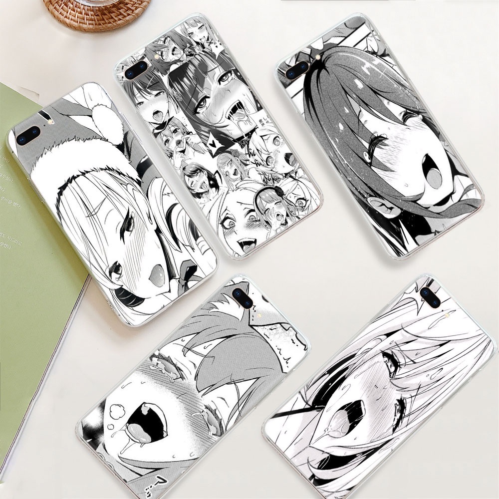 Ốp Điện Thoại Trong Suốt In Hình Anime Ahegao Ty49 Cho Lg G6 G7 G8 Thinq V20 V30 V30S V35 V40 V50 V50S V60