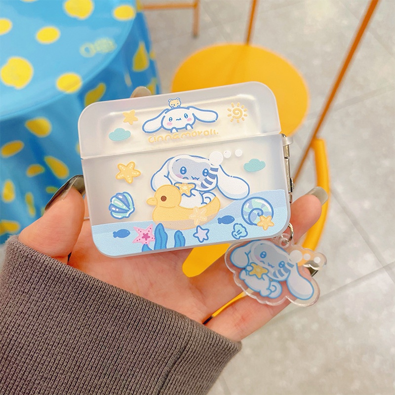 Case airpods 3 2 PRO Hồ bơi vuông siêu dễ thương - chất liệu nhựa mềm 1107 CAHB