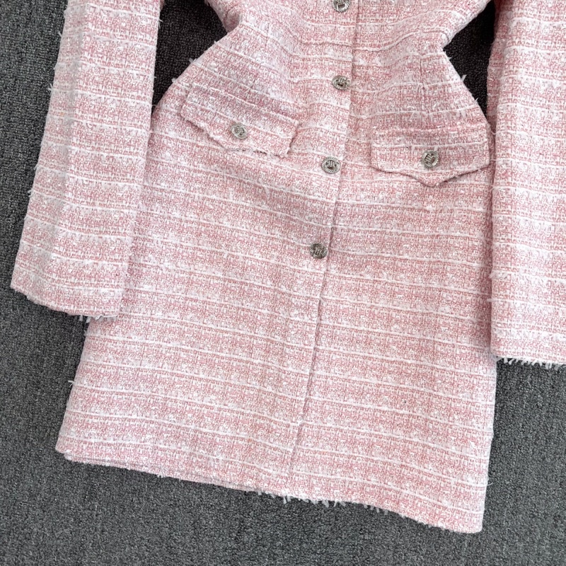 Đầm dạ tay dài dáng ôm koreastyle